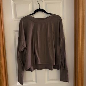 CALIA - Mauve Long Sleeve Top